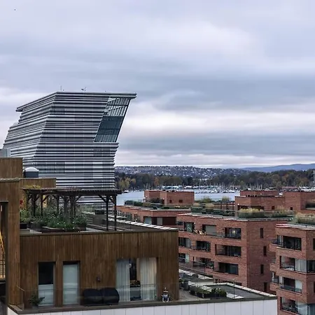 Modern 3Bed Room Sea View Apartment @ Oslo Barcode Extérieur photo
