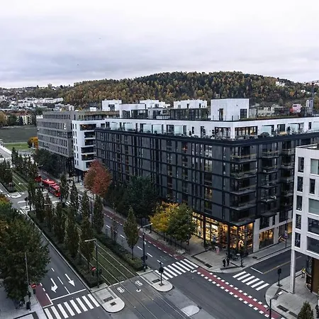 Modern 3Bed Room Sea View Apartment @ Oslo Barcode Extérieur photo