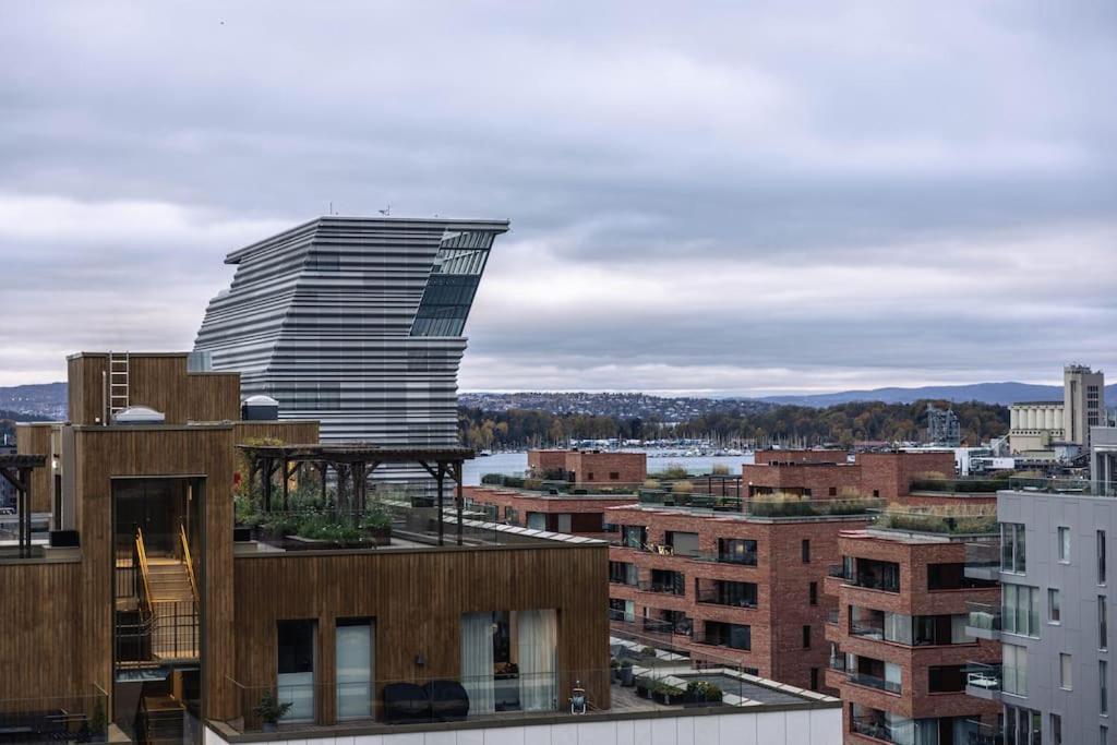 Modern 3bed Sea View @ Barcode Appartement Oslo